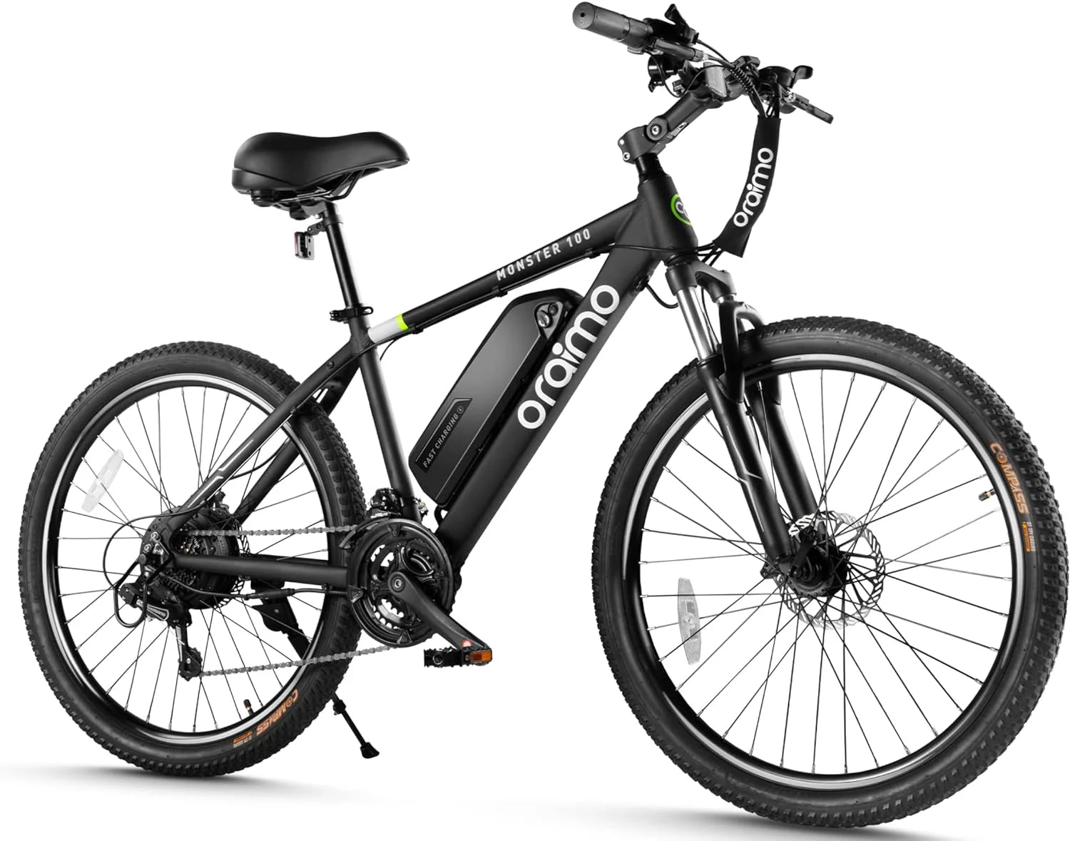 Adult Electric Bike, 350W BAFANG Motor (500W Peak), 4A 3H Fast Charging, 468Wh Li-Ion Battery, 21 Speed Gears, Air Saddle, 45 Miles 20 MPH 26 Mountain Bike Electric Bike, ANSI/CAN/UL2849 Compliant