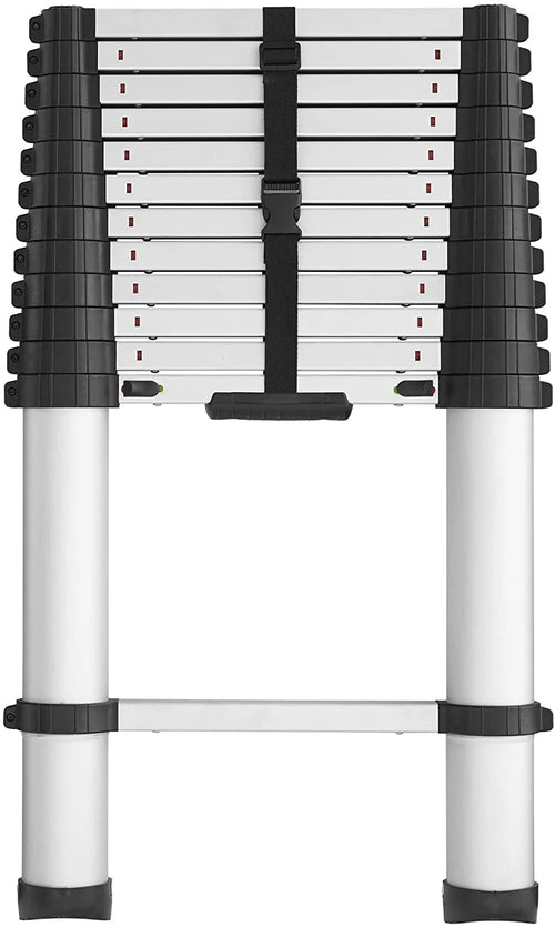20313T1ASE SmartClose Telescoping Aluminum Ladder with Pinch-Free, Soft-Close Locking Mechanism (300-Pound Capacity, 12.5 ft. ladder with 16 ft. Max Reach) 16 Foot