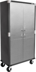 Seville Classics UltraHD Steel Storage Cabinet, 36W x 18D x 72H