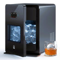 Clear Ice Ball Maker 2 4 Spheres 144/Day LCD Self-Cleaning