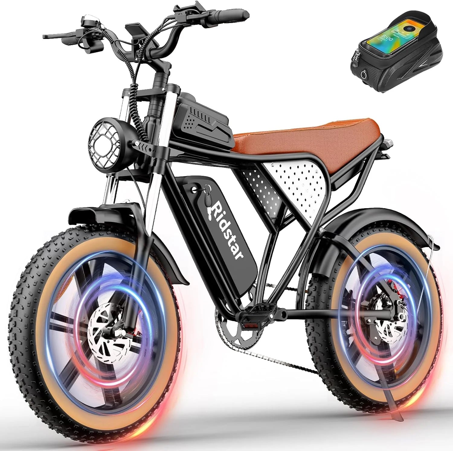 Electric Bike Q20, 2000W, 37Mph, 20 Fat Tires