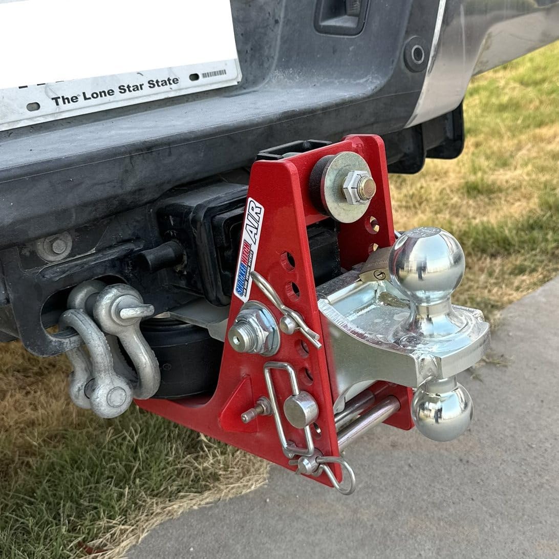 Air Hitch with Combo Ball Mount (2 & 2-5/16 Balls), Fits 2 Hitch - 12,000 lbs