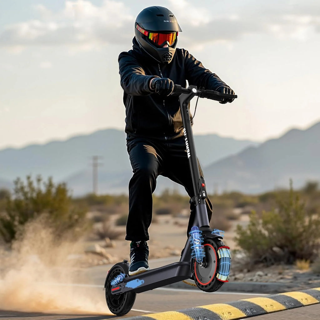 Electric Scooter - 350W/500W Motor, 22 Mph Top Speed