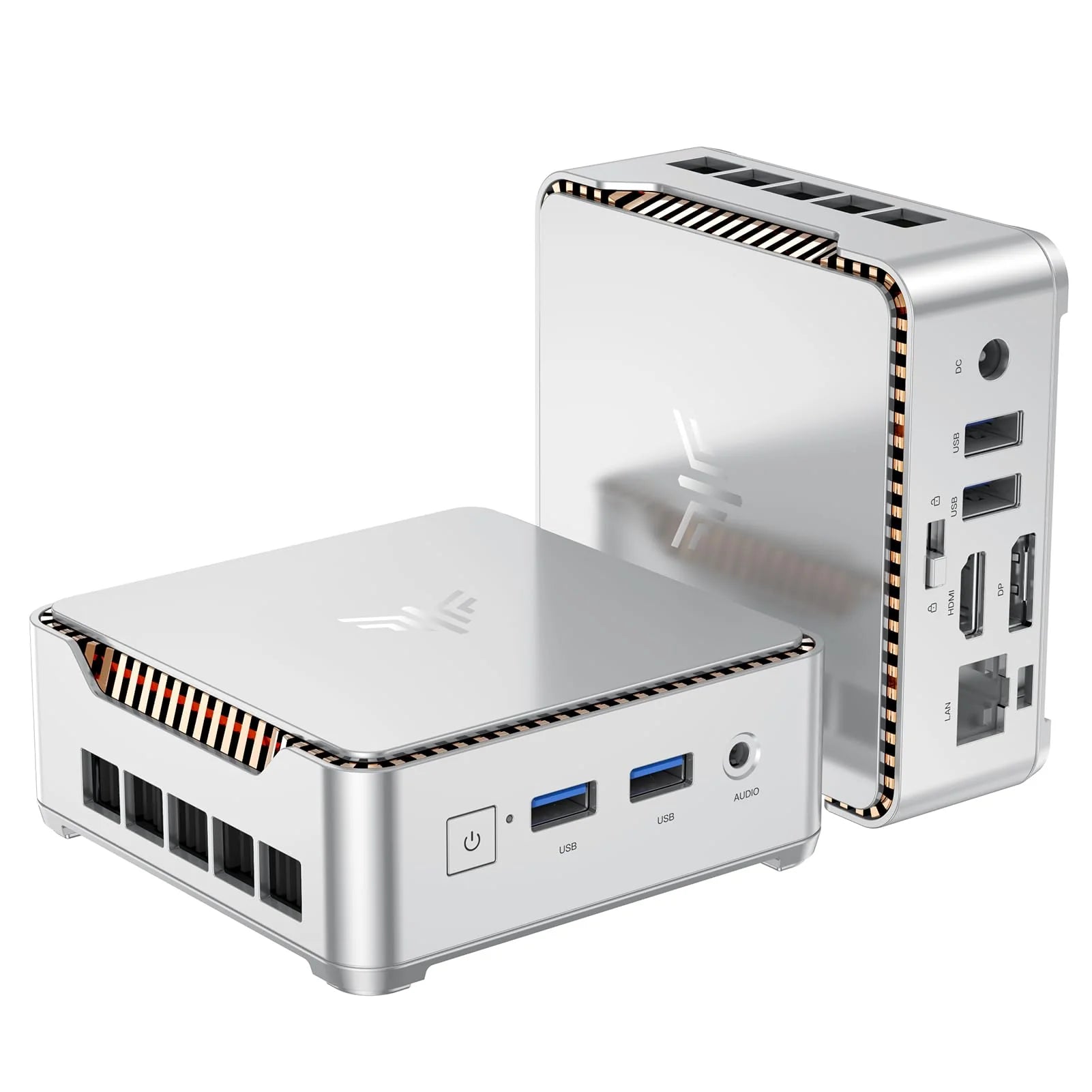 KAMRUI GK3Plus Mini PC, 16GB RAM 512GB M.2 SSD Mini Computers
