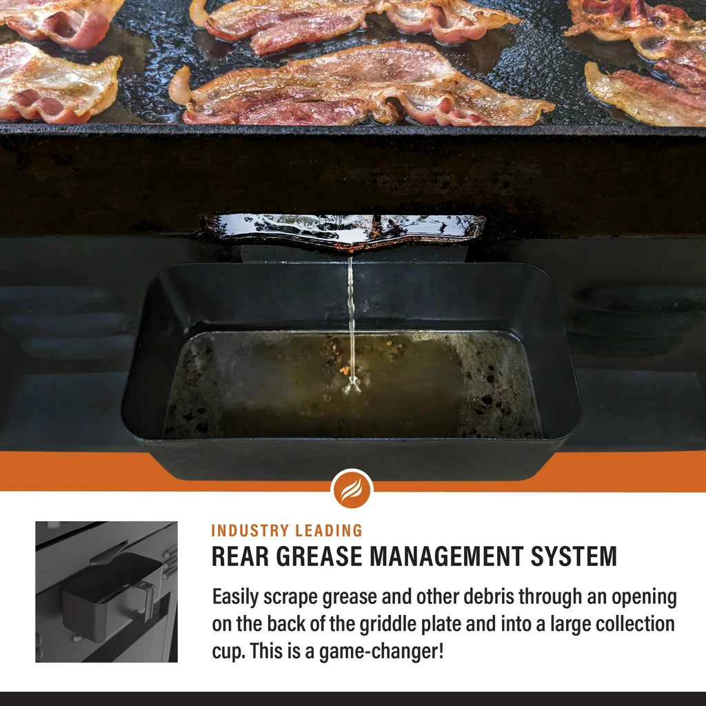 Blackstone 4-Burner 36 Propane Outdoor Griddle with Air Fryer and Hood