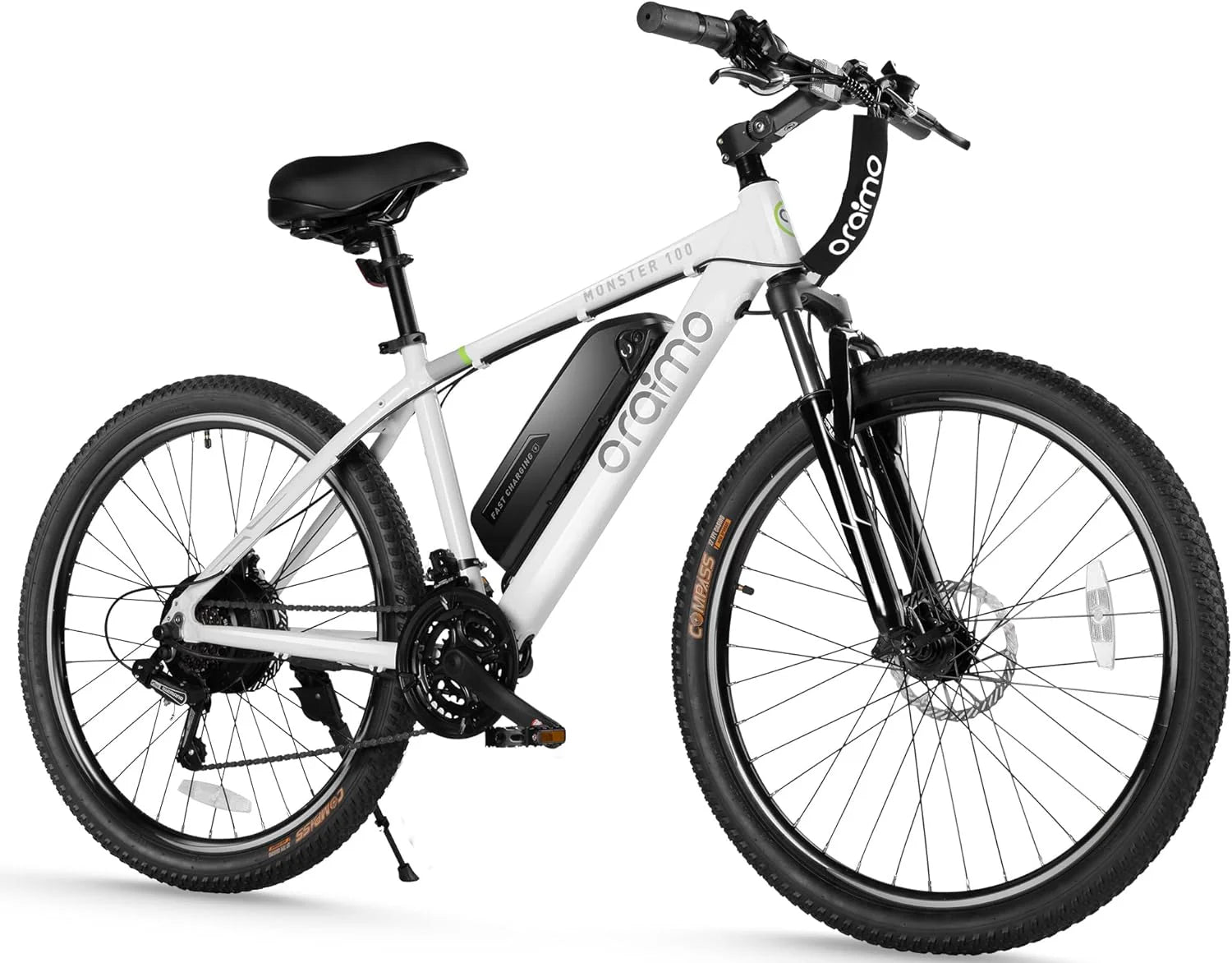 Adult Electric Bike, 350W BAFANG Motor (500W Peak), 4A 3H Fast Charging, 468Wh Li-Ion Battery, 21 Speed Gears, Air Saddle, 45 Miles 20 MPH 26 Mountain Bike Electric Bike, ANSI/CAN/UL2849 Compliant
