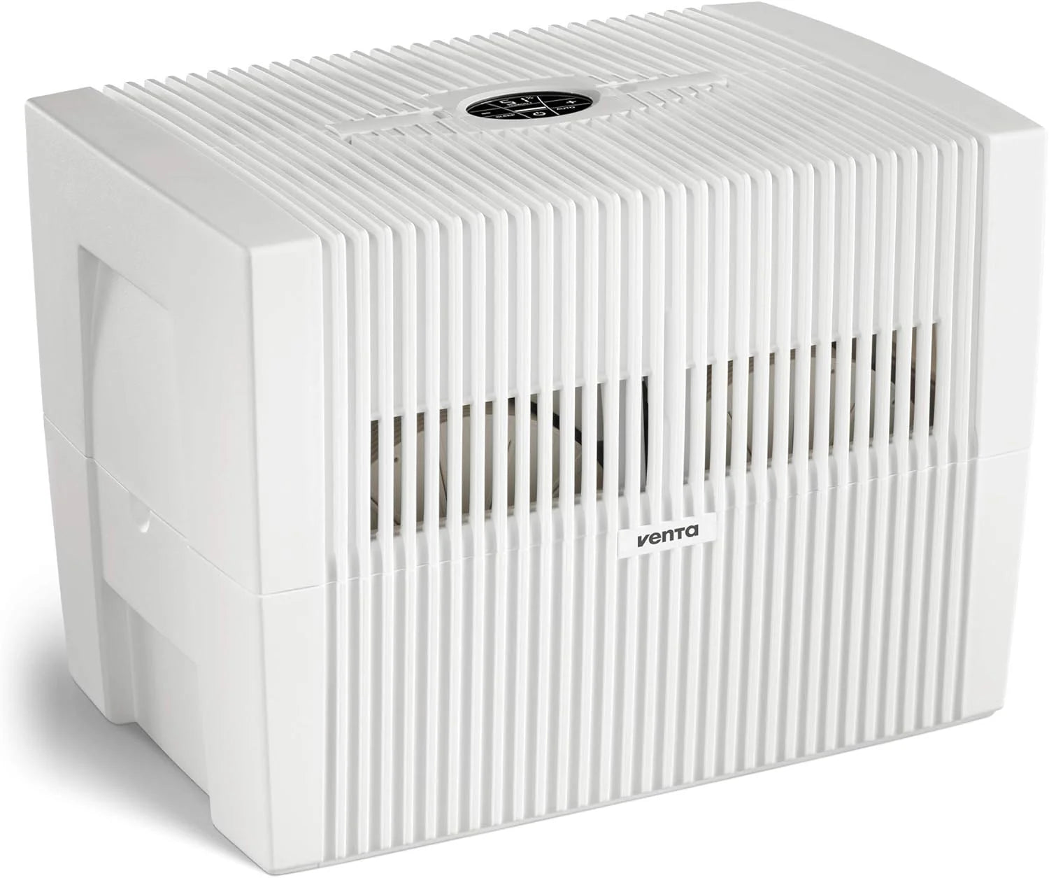 Black Humidifier - Filterless evaporative humidifier for spaces up to 645 square feet