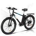 BK3M 500W Electric Bike, 26′′x3.0′′, 36V/15Ah, Shimano 7-Speed, Carbon Steel, IP54 Waterproof