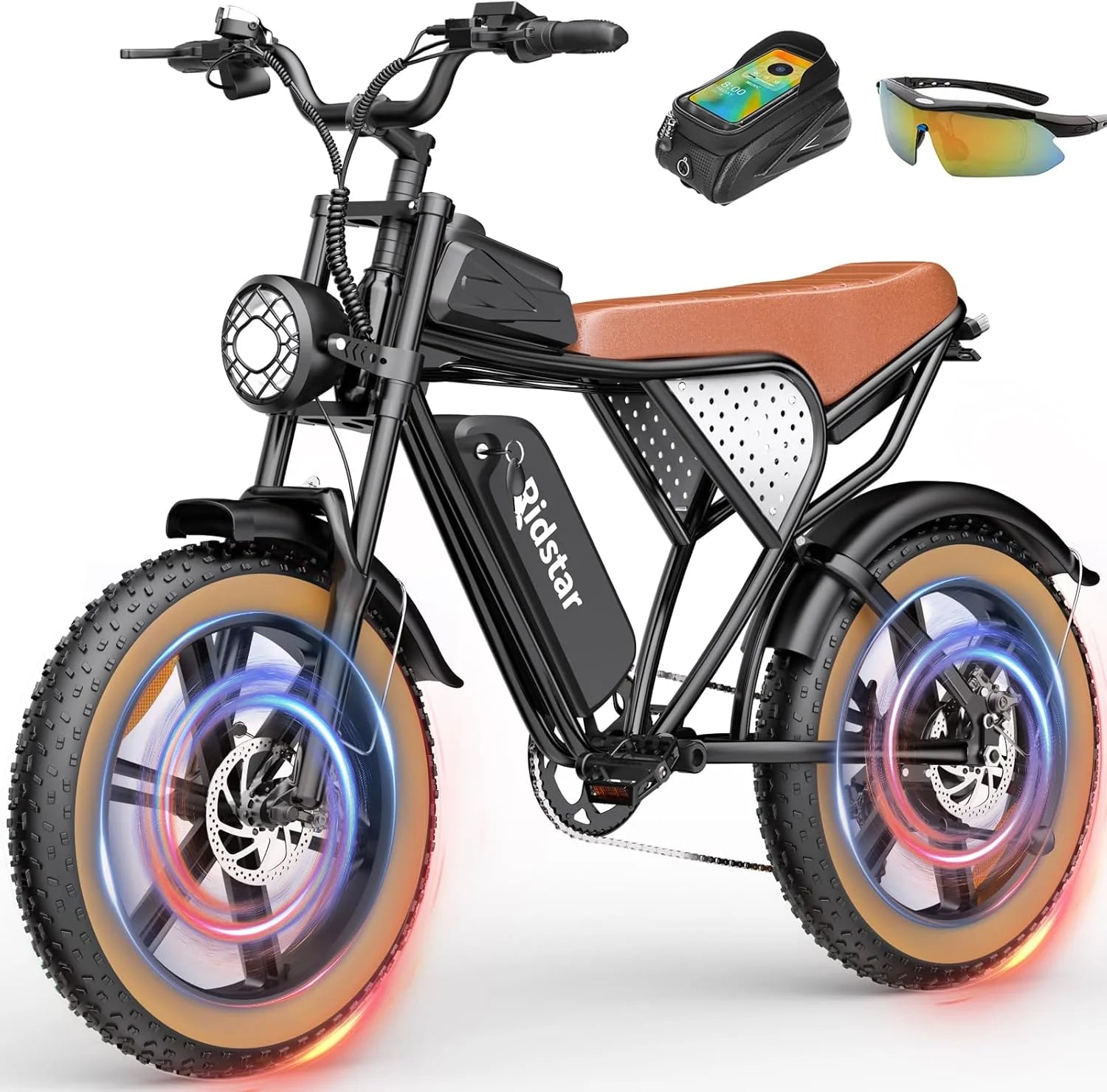 Electric Bike Q20, 2000W, 37Mph, 20 Fat Tires