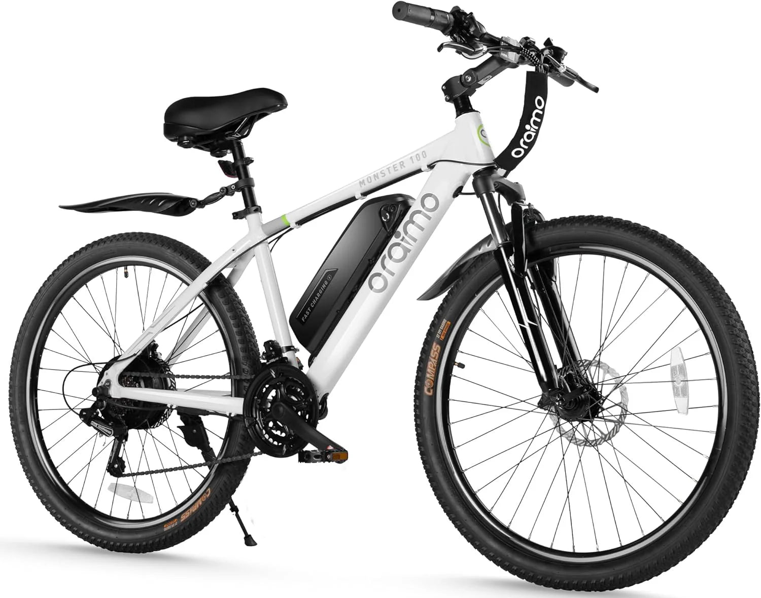 Adult Electric Bike, 350W BAFANG Motor (500W Peak), 4A 3H Fast Charging, 468Wh Li-Ion Battery, 21 Speed Gears, Air Saddle, 45 Miles 20 MPH 26 Mountain Bike Electric Bike, ANSI/CAN/UL2849 Compliant