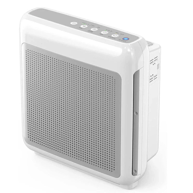Air Purifiers for Home Up to 1,748ft2, True HEPA Filter for Smoke, Allergies, Pet Dander, Odor, Air Quality Monitor, Auto&Eco Mode, Timer, Filter Indicator, 3yr Warranty, 200M, Black