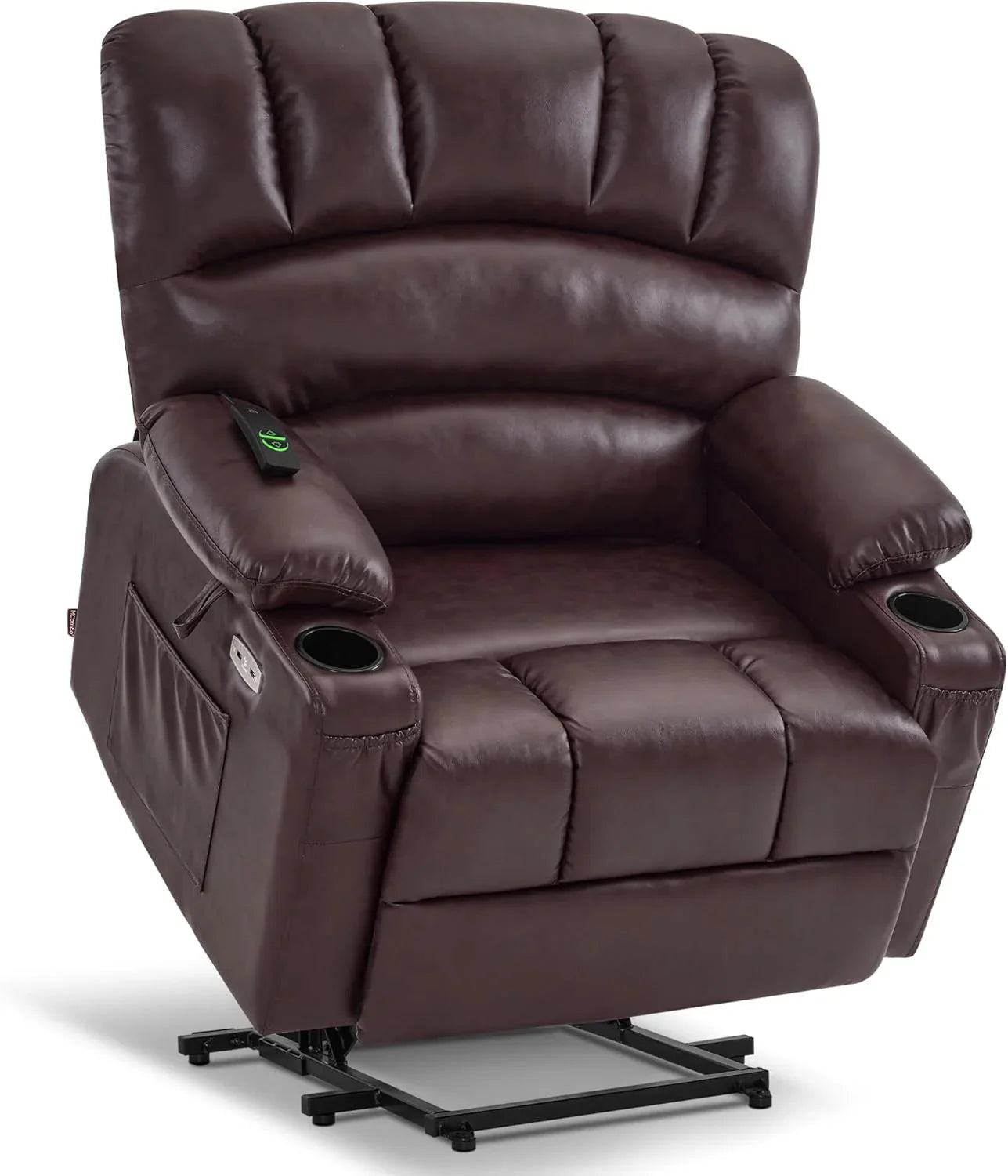 Heated Lift Recliner for Seniors with USB & Cup Holders