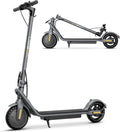 Electric Scooter, 500W Peak Motor, Up to 15.5 MPH, 19 Miles Ranges Foldable Electric Kick Scooter with Dual Braking System, Adults/Youth E Scooter for Commute