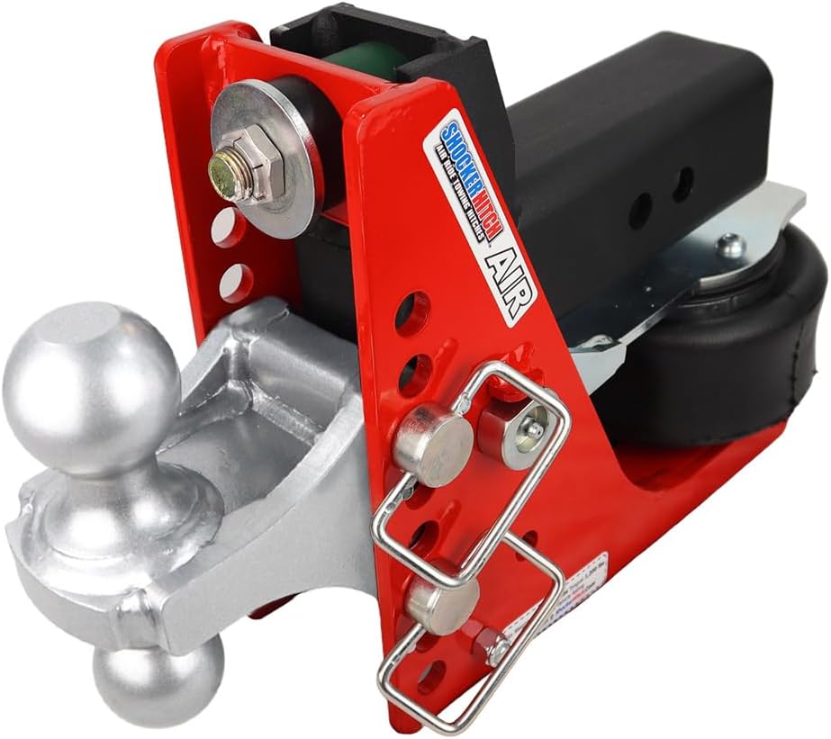 Air Hitch with Combo Ball Mount (2 & 2-5/16 Balls), Fits 2 Hitch - 12,000 lbs