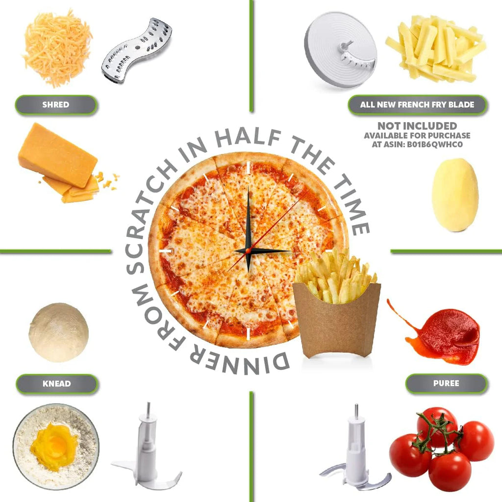 Braun 12-Cup Food Processor with 9 Attachments