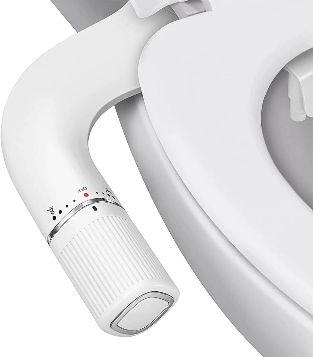 BIGCOW Bidet Attachment for Toilet, Ultra-Slim Dual Nozzle Hygienic Toilet Bidet