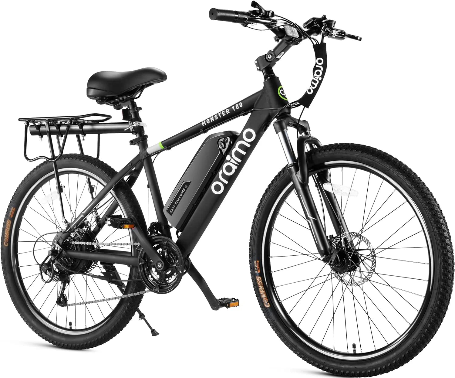 Adult Electric Bike, 350W BAFANG Motor (500W Peak), 4A 3H Fast Charging, 468Wh Li-Ion Battery, 21 Speed Gears, Air Saddle, 45 Miles 20 MPH 26 Mountain Bike Electric Bike, ANSI/CAN/UL2849 Compliant