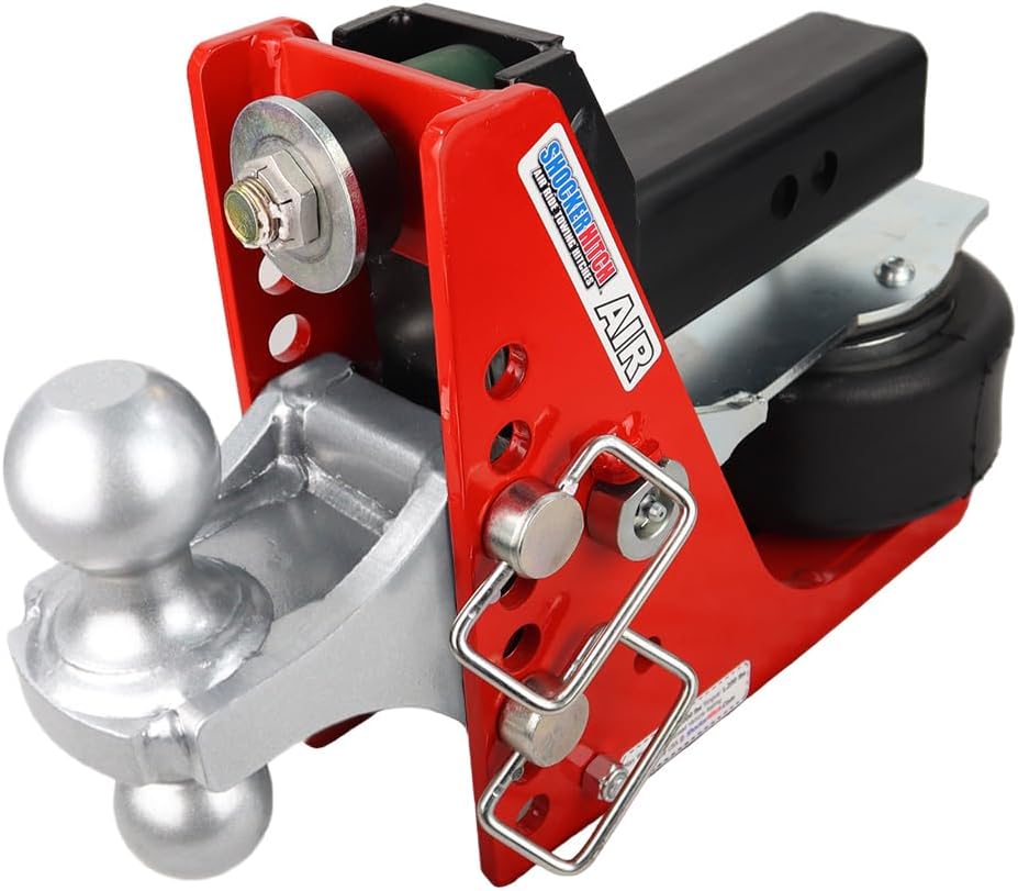 Air Hitch with Combo Ball Mount (2 & 2-5/16 Balls), Fits 2 Hitch - 12,000 lbs