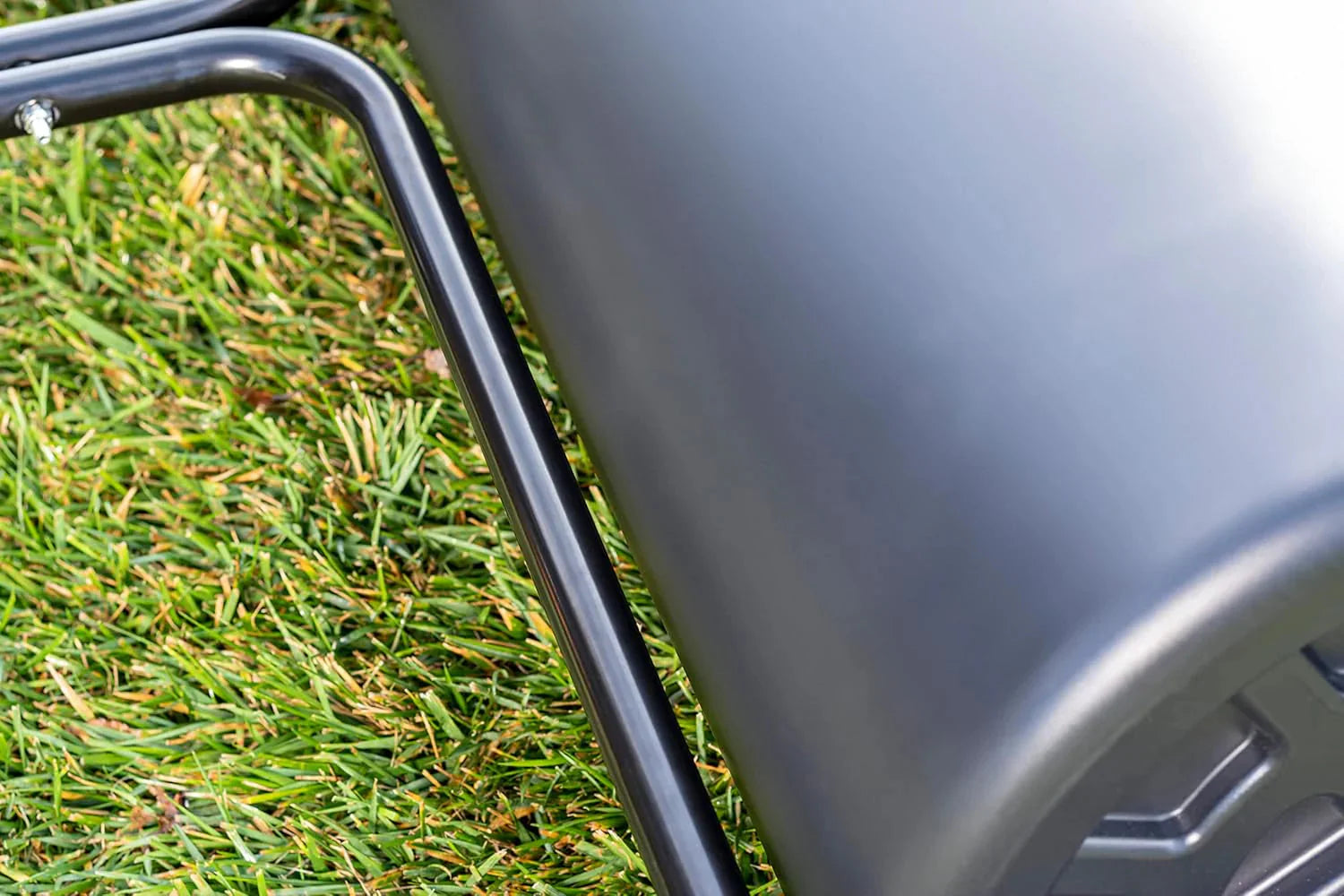 Agri-Fab 45-0604 18 x 48 Tow Behind Poly Lawn Roller 550 lbs Weight with Water, Poly Drum and Steel Frame, with Plug. Designed for Lawn and Garden Tractors