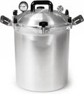All American 1930: 21.5qt Pressure Cooker/Canner (The 921) – Exclusive Metal to Metal Sealing System – Easy to Open & Close – Suitable for Gas, Electric, or Flat Top Stoves – Made in the USA
