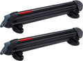 Yakima, PowderHound 6 Ski & Snowboard Mount, Fits Up to 6 Pairs of Skis or 4 Snowboards, Rides Quietly, Fits Most Roof Racks, Black