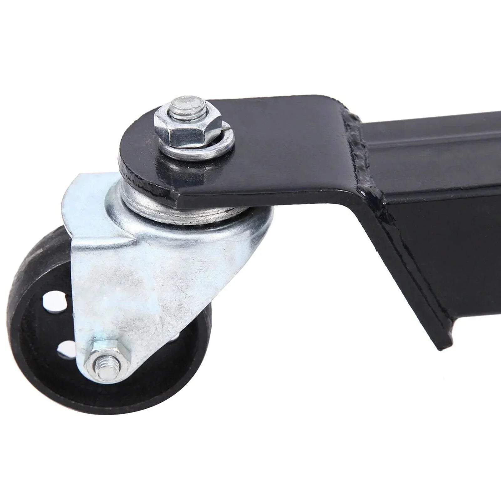 1660 Pounds Hydraulic Car Transmission Jack Vertical Lift with 360° Swivel Wheel Pedal ,Blue,33-70(0.75Ton)