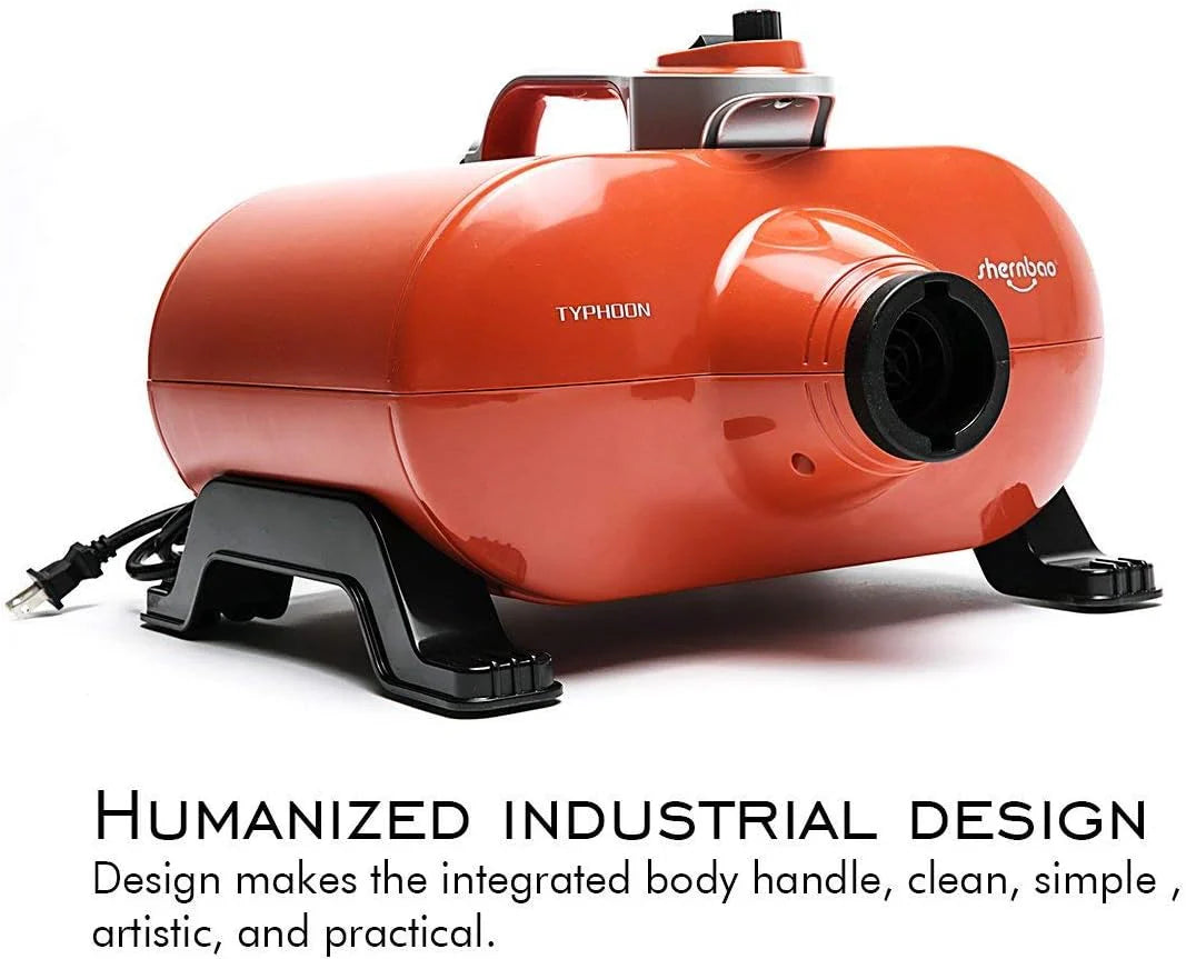 High Velocity Professional Dog Pet Grooming Hair Drying Force Dryer Blower 6.0HP (DHD-2400F)