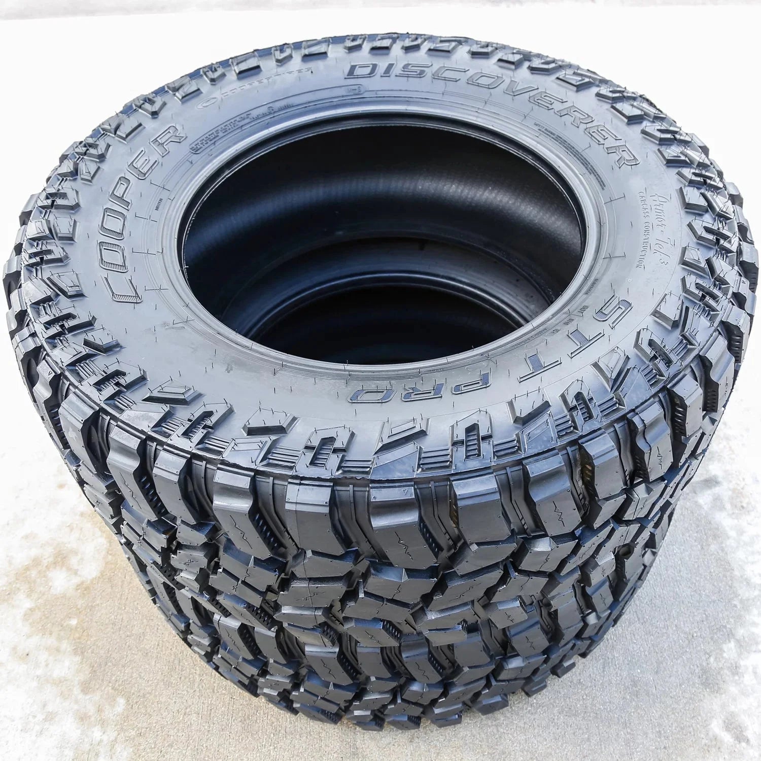 Cooper Discoverer STT Pro 35X12.50R20 Mud Terrain Tires – 10 Ply, All Season, Light Truck (Set of 2)