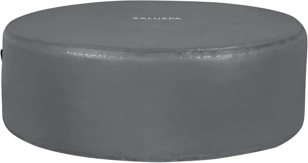 Inflatable Hot Tub Spa (71 x 26) | Portable Hot Tub with 2 Covers (1 Energy-Efficient Thermal Cover and 1 Standard Cover) | Fits Up to 2-4 Persons | Black