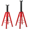USA 1 PAIR HEAVY DUTY JACK TRUCK SEMI STANDS HIGH LIFT 10 TON 32 TO 48