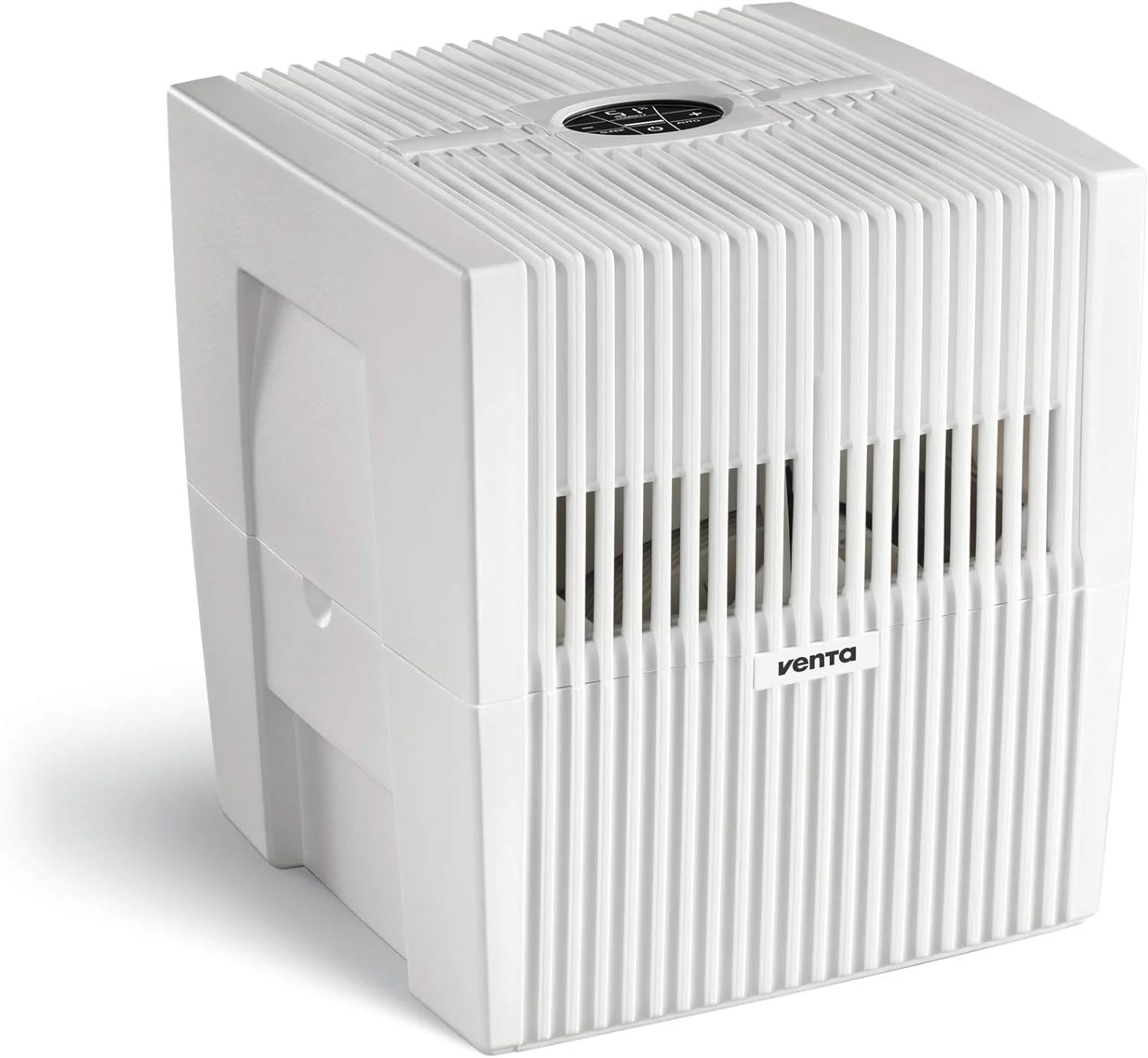 Black Humidifier - Filterless evaporative humidifier for spaces up to 645 square feet